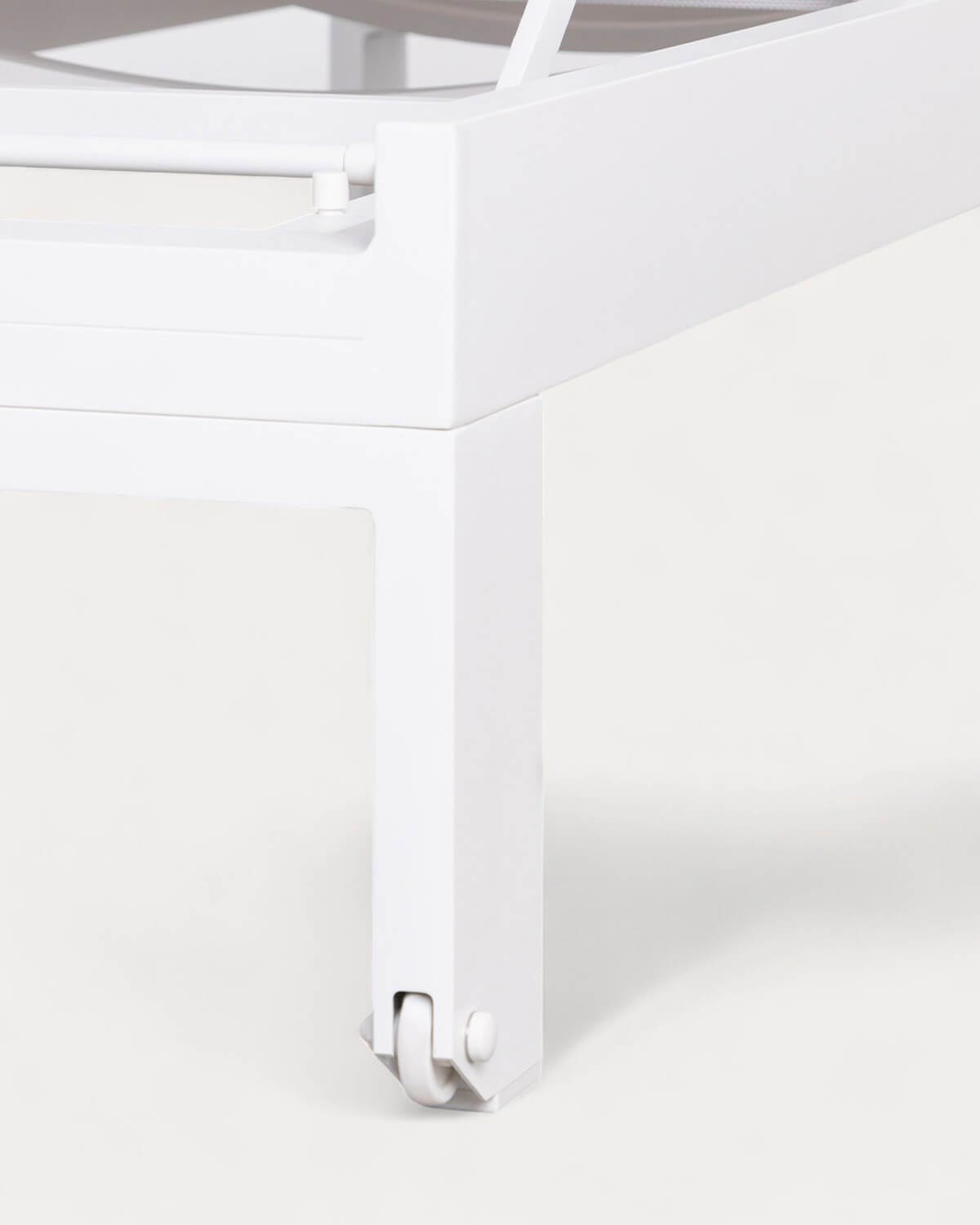 New Kreta Aluminium Liege mit Stoffkissen, Galeriebild 5