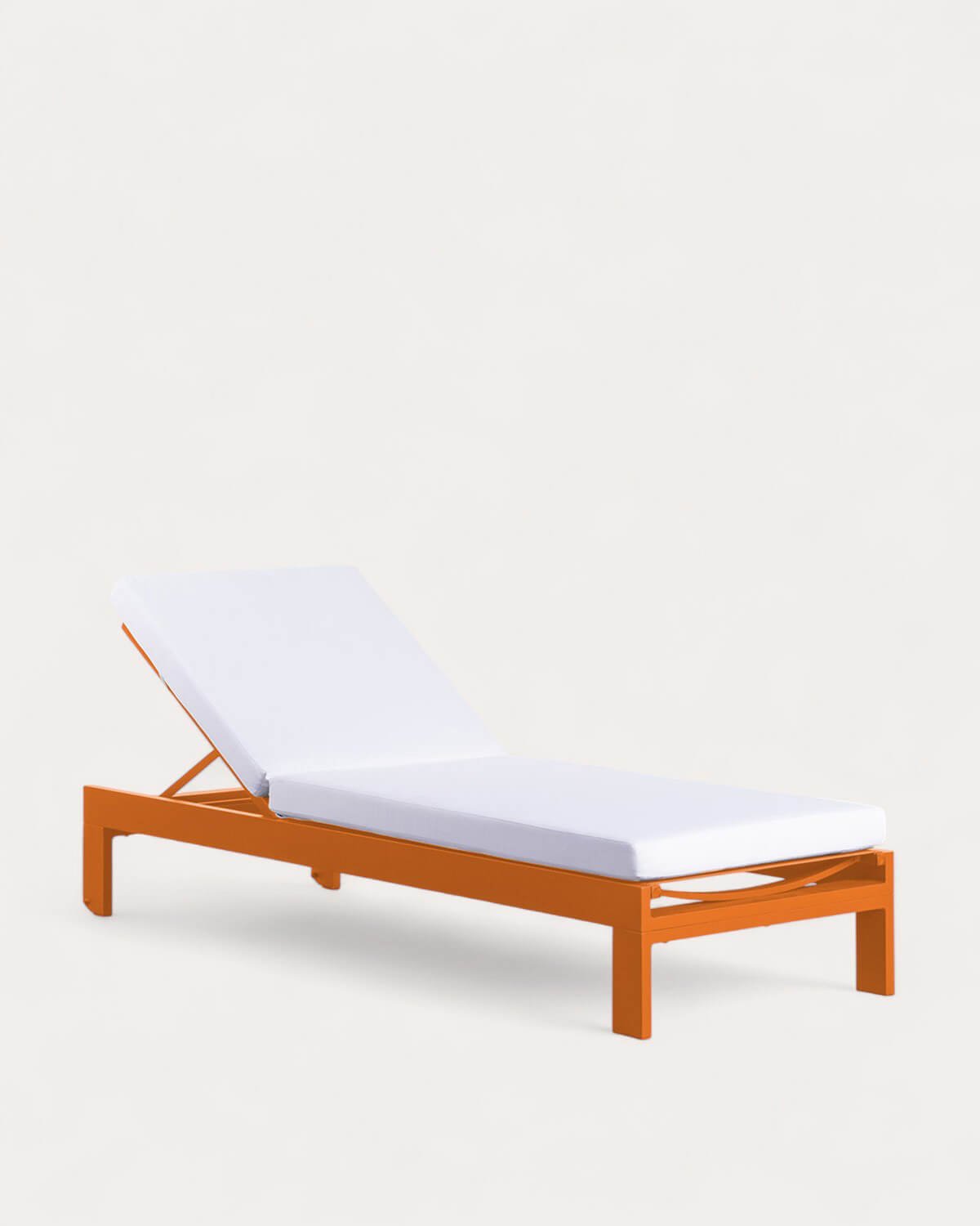 New Kreta Aluminium Liege mit Stoffkissen, Galeriebild 1