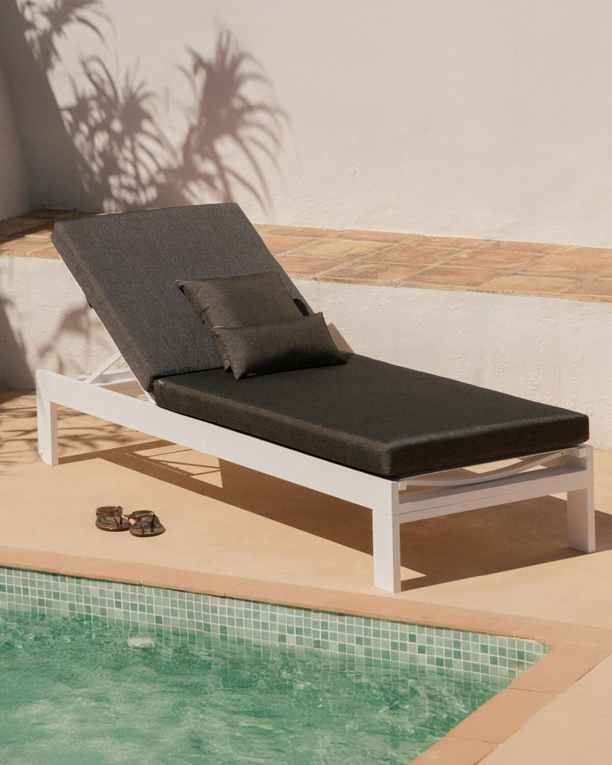 Liegestuhl mit 3 Kissen New Kreta, Galeriebild 2