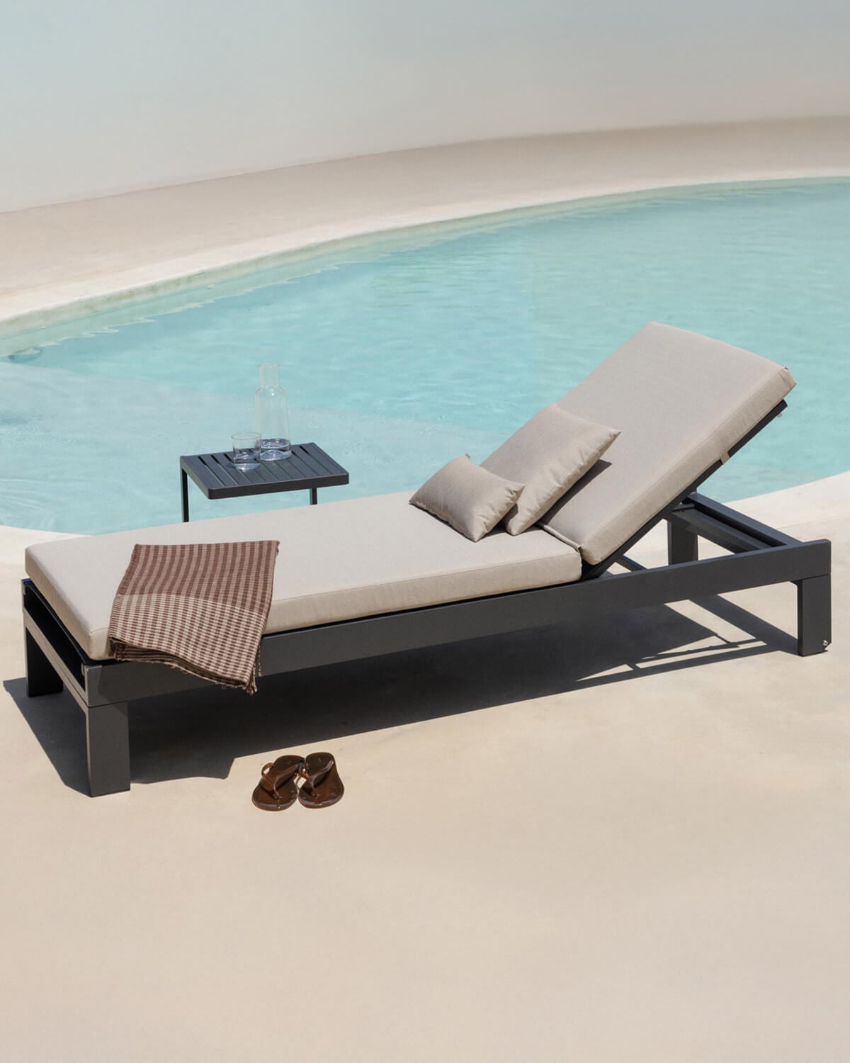 Liegestuhl mit 3 Kissen New Kreta, Galeriebild 2