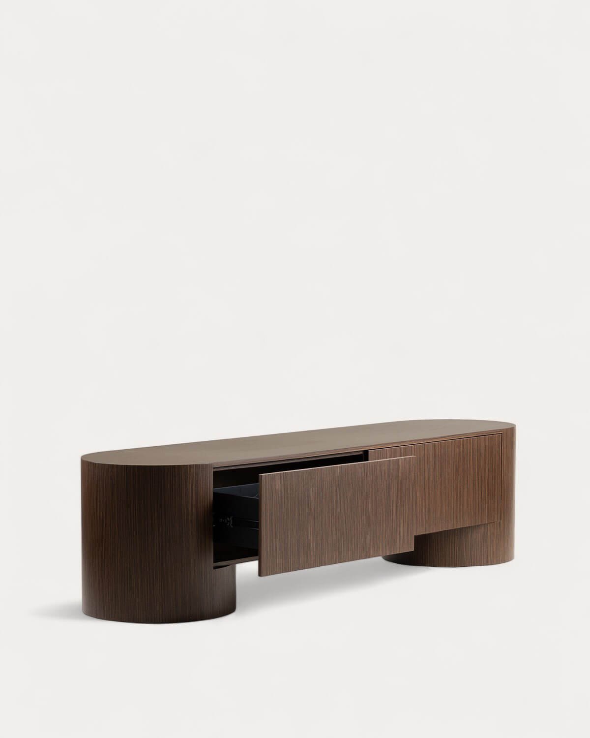 TV-Ständer aus Holz mit 2 Schubladen Karyna, Galeriebild 4