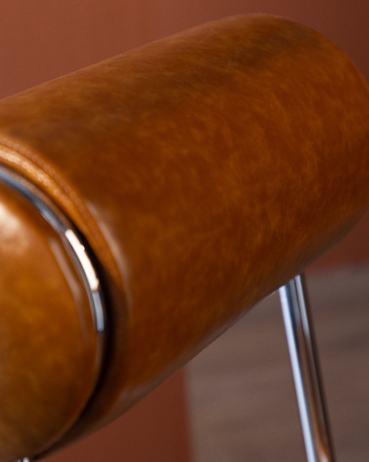 Esszimmerstuhl Elin aus Kunstleder und Metall , Galeriebild 3