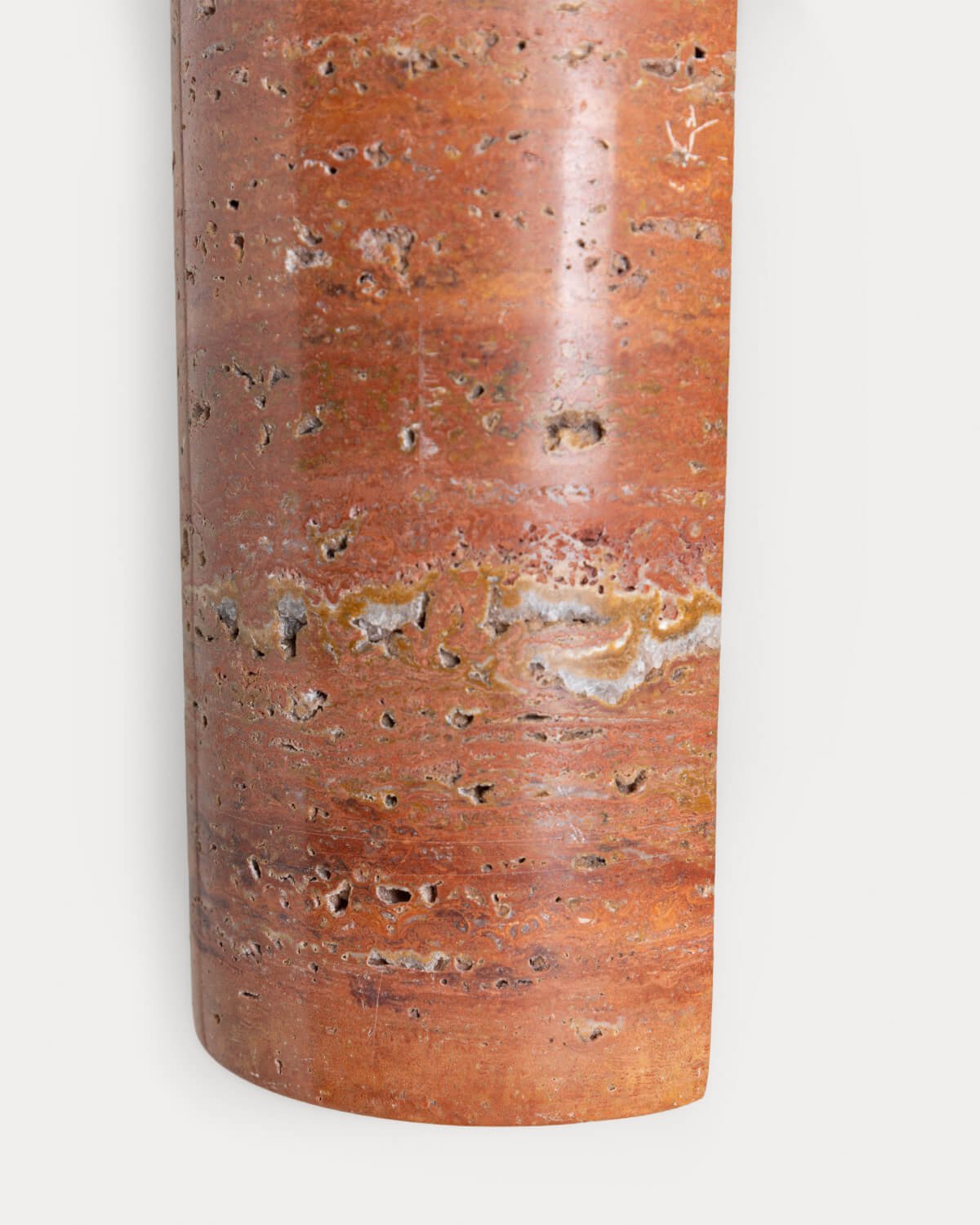 Nahir Travertin-Marmor-Wandleuchte, Galeriebild 2