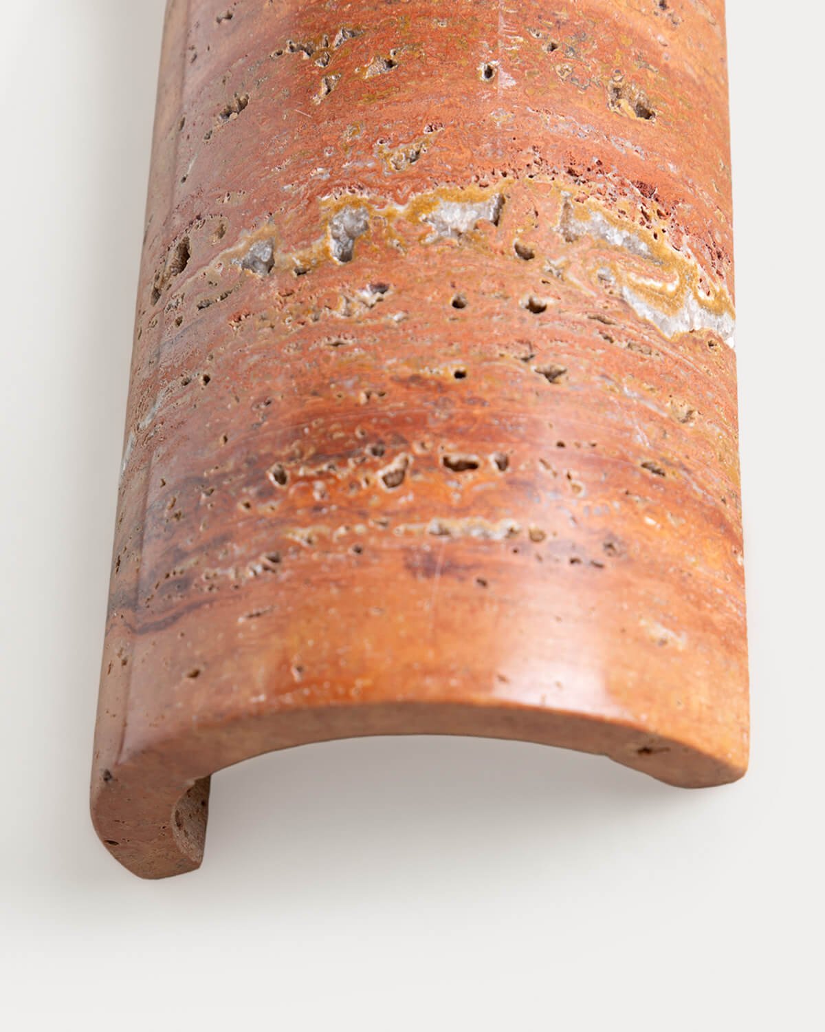 Nahir Travertin-Marmor-Wandleuchte, Galeriebild 4