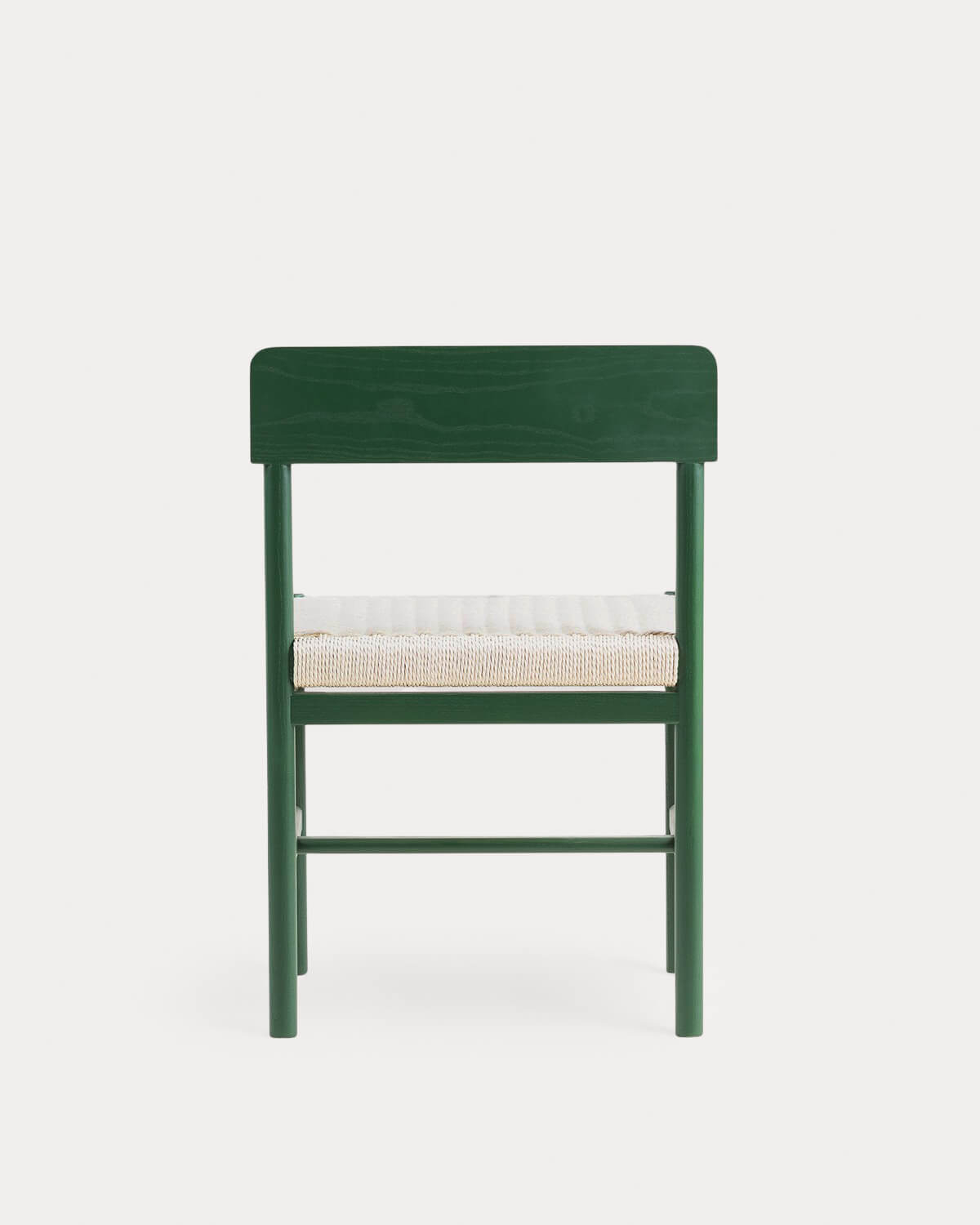 4er-Pack Esszimmerstühle aus Holz und Rattan Paula, Galeriebild 5