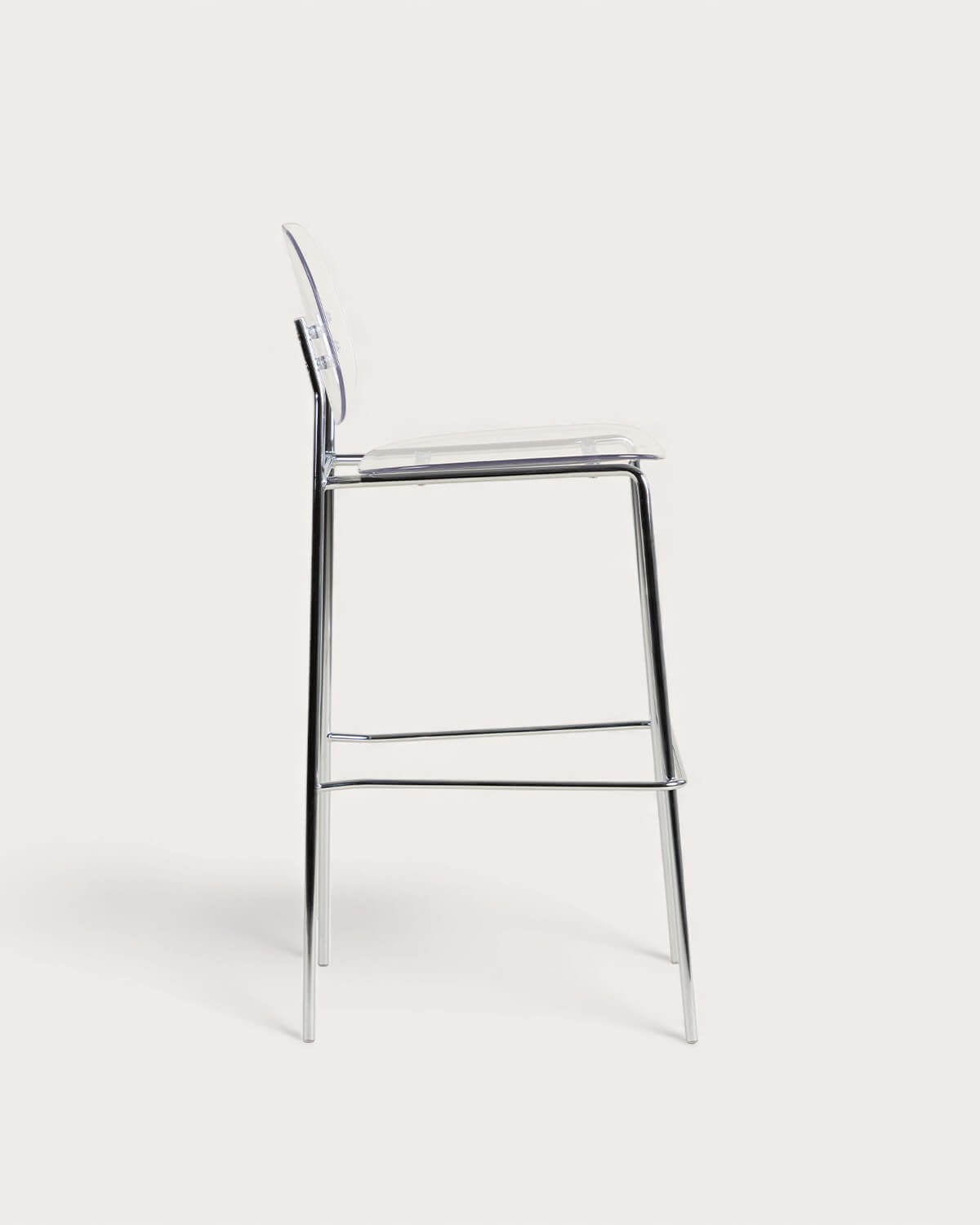 Hoher Hocker aus Polyethylen und Metall (77 cm) Pinha, Galeriebild 2