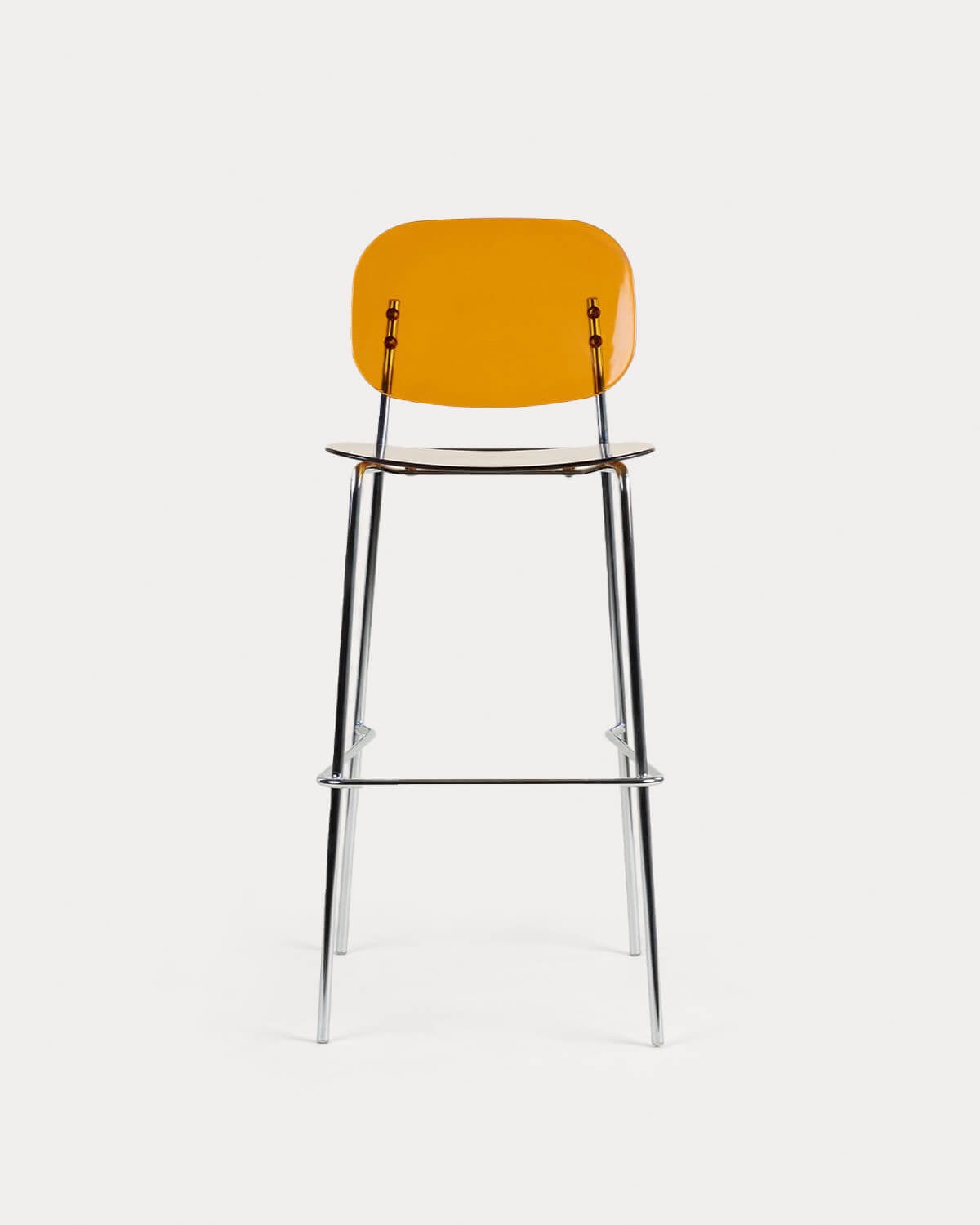 Hoher Hocker aus Polyethylen und Metall (75 cm) Kiefernzapfen, Galeriebild 5