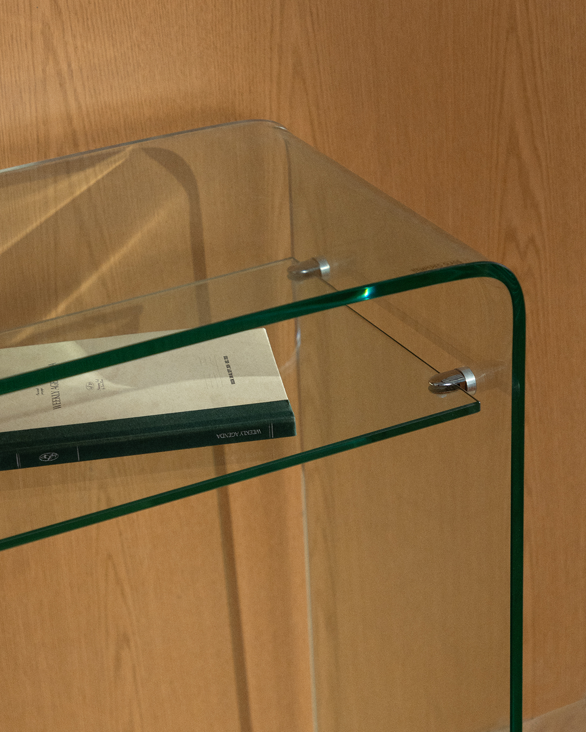 Rechteckige Flurkonsole 110x36 cm aus gehärtetem Glas Endil, Galeriebild 7