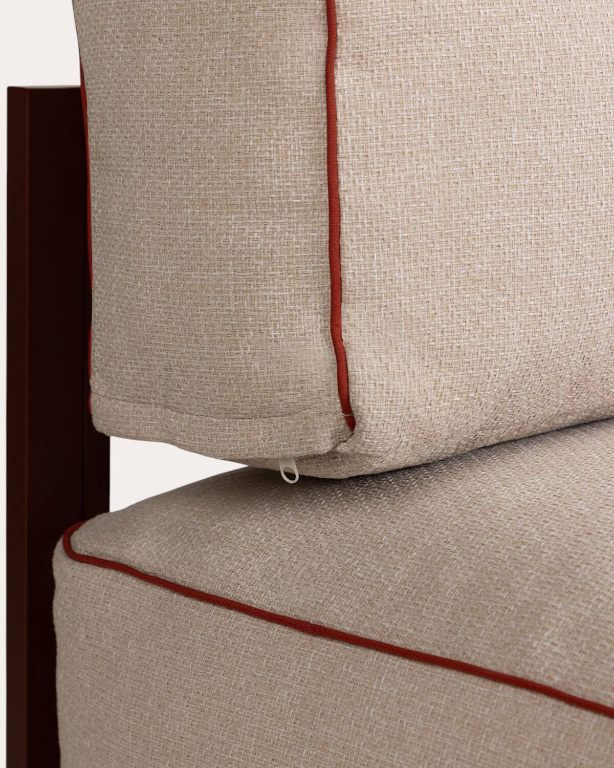 Modulares Sofa aus Metall und Stoff Gartencenter-Modul Kristen, Galeriebild 6