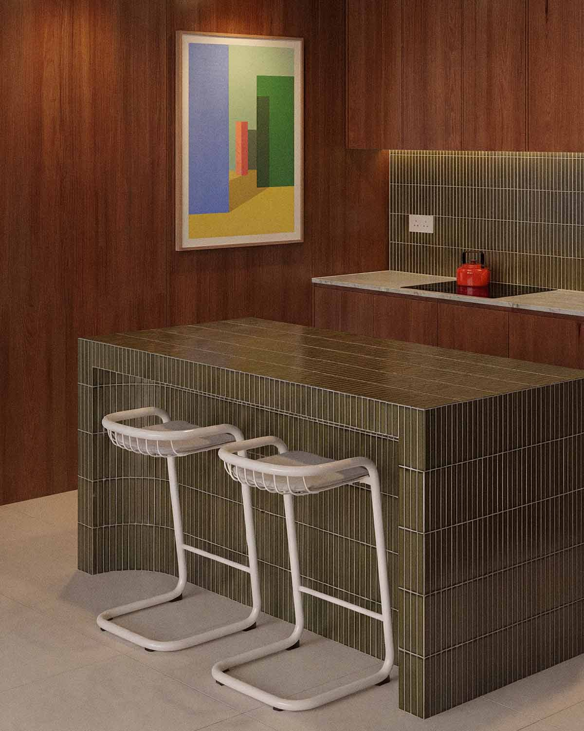 Metall-Hocker Biaritz, Galeriebild 2