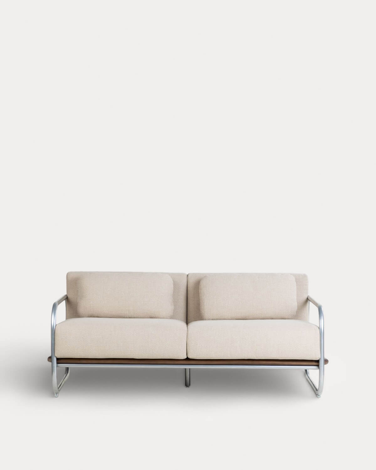 2-Sitzer Gartensofa aus Metall und Stoff Ahrus, Galeriebild 3