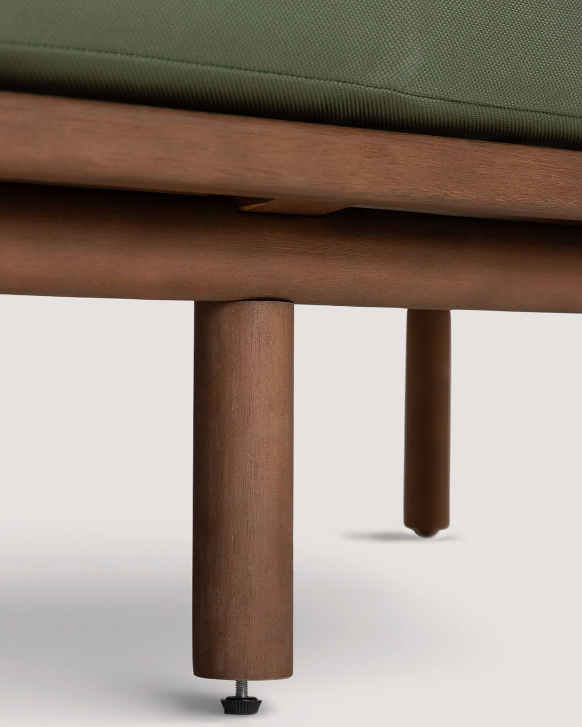 2-Sitzer-Gartensofa aus Eukalyptusholz und Stoff Edvard, Galeriebild 5