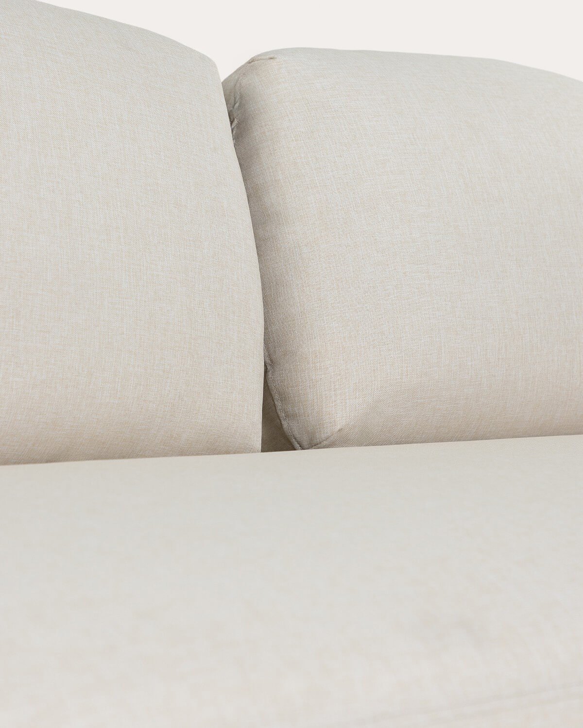 3-Sitzer-Gartensofa aus Akazienholz und Stoff Lorent, Galeriebild 5