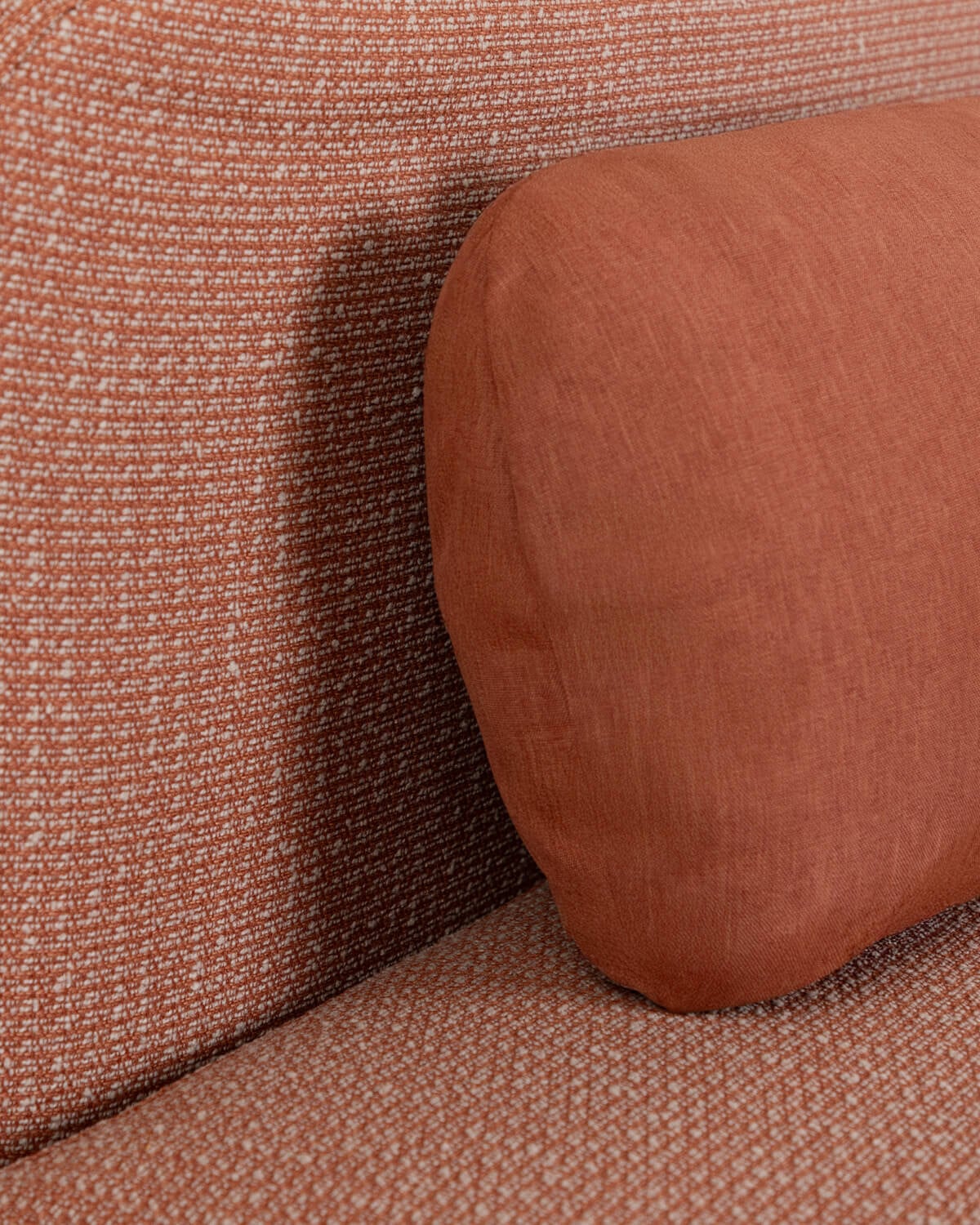 Modulares Sofa-Modul für 2-Sitzer-Gartensofa mit Beistelltisch aus Akazienholz und Stoff Redik, Galeriebild 7