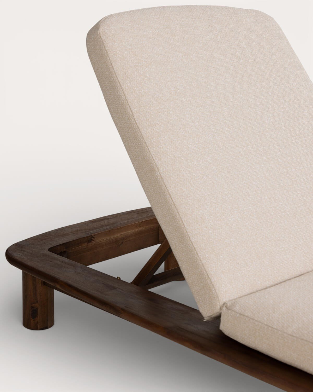 2er-Pack Liegestühle aus Akazienholz und Stoff Dawson, Galeriebild 6