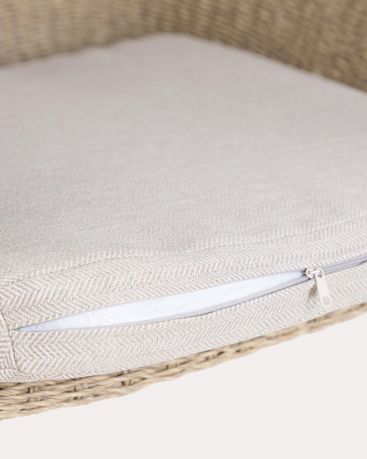 Metall- und Korbsessel für den Außenbereich Caitlyn, Galeriebild 8