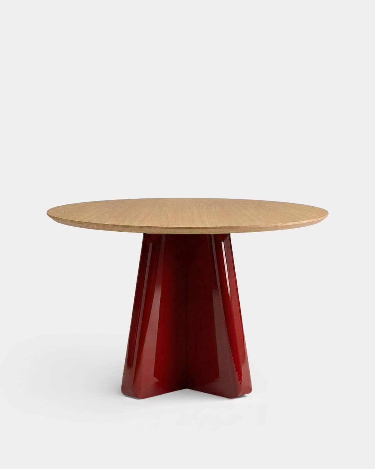 Runder Esstisch aus Holz (Ø120 cm) Roxenna, Galeriebild 1