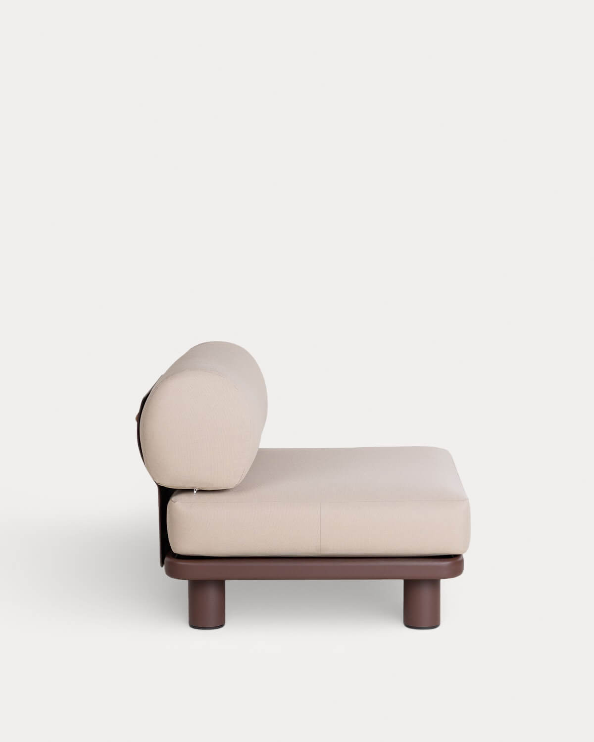 Aluminium- und Stoff-Zentralgartenmodul für modulare Sofas Lantana, Galeriebild 2