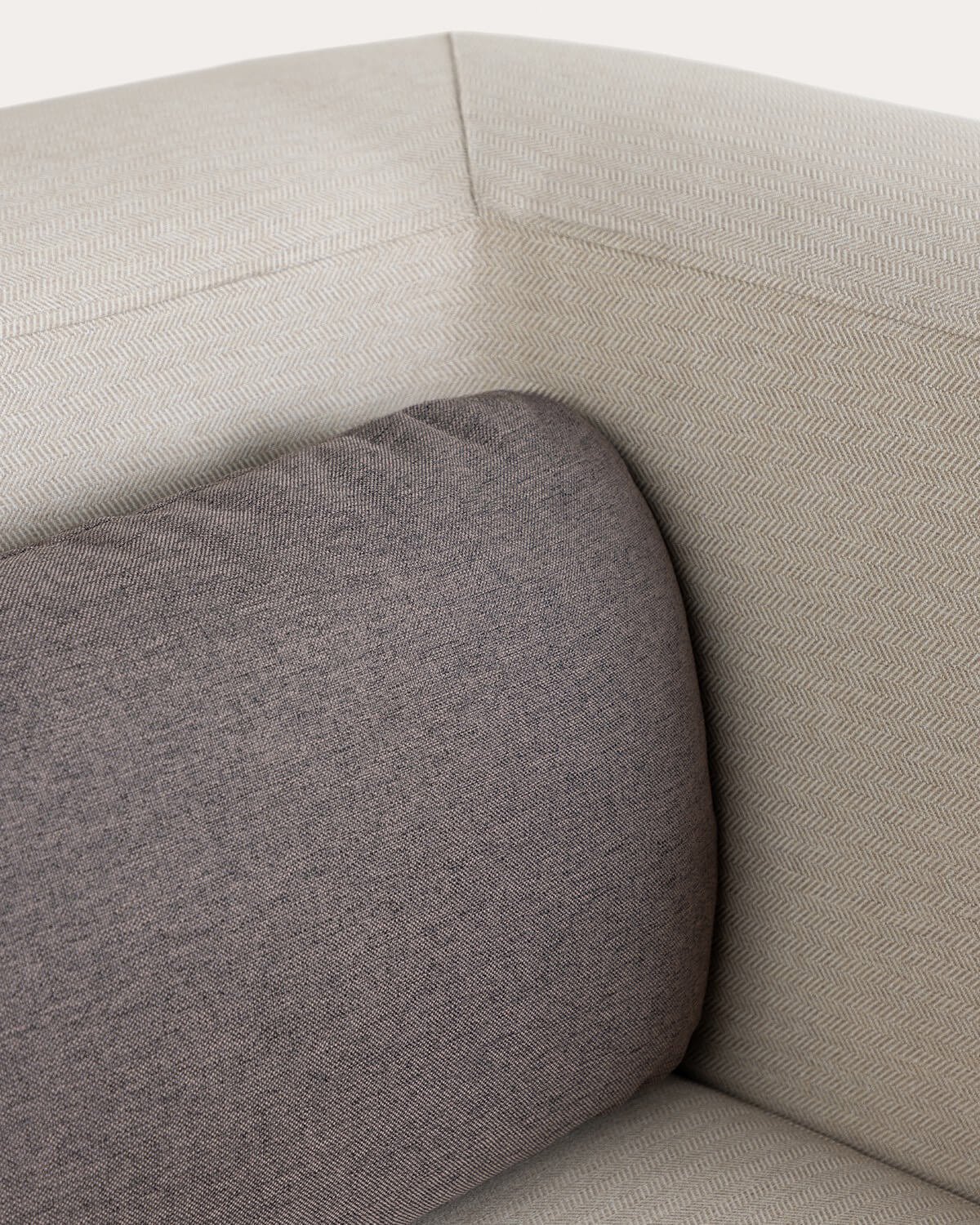 Gartenmöbel-Set mit Sofamodul, Mittelsofa, Ecksofa, Hocker und Couchtisch aus Akazienholz und Stoff Redik, Galeriebild 10