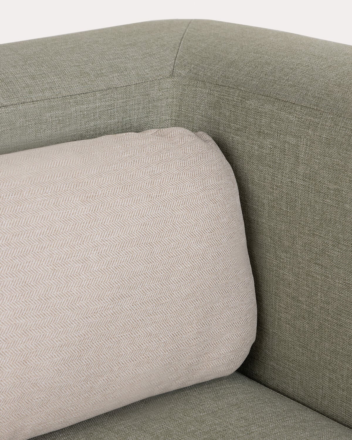 Gartenmöbel-Set mit Sofamodul, Mittelsofa, Ecksofa, Hocker und Couchtisch aus Akazienholz und Stoff Redik, Galeriebild 10