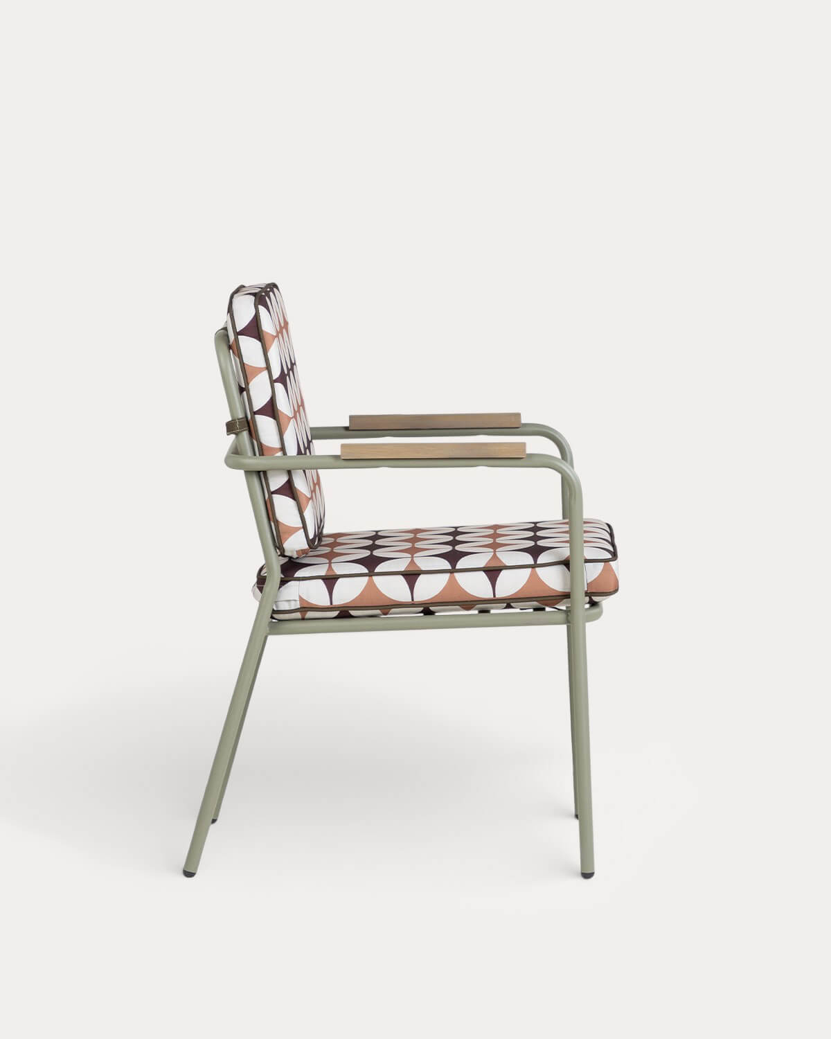 2er-Pack Esszimmerstühle aus Metall und Stoff Edimbra, Galeriebild 4