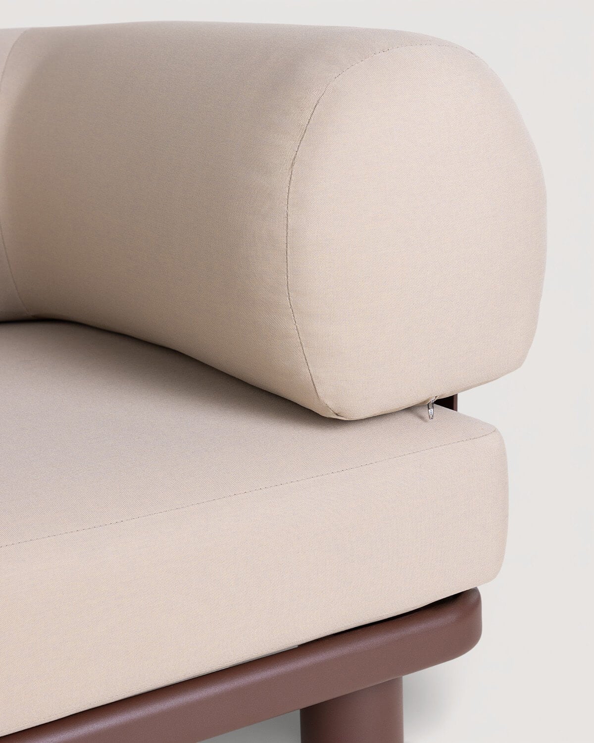 2-Teiliges Modulares Gartensofa-Eckmodul aus Aluminium und Stoff Lantana, Galeriebild 7