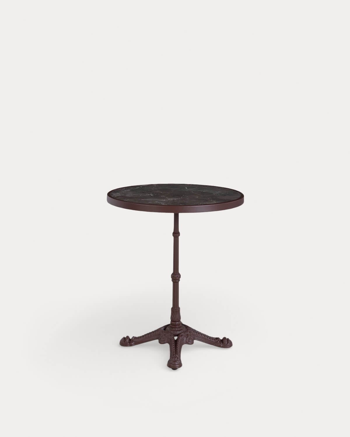 Runder Bistro-Tisch aus Metall für den Außenbereich (Ø60 cm) Yona, Galeriebild 3