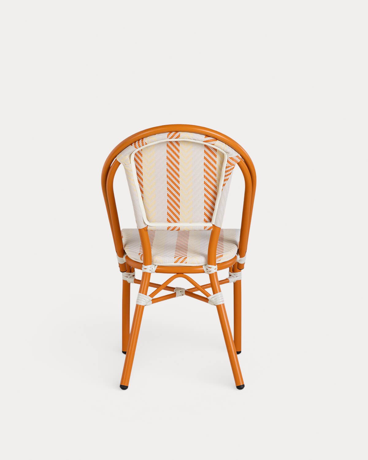 Outdoor-Stuhl aus Aluminium und Synthetischem Rattan Yona, Galeriebild 3