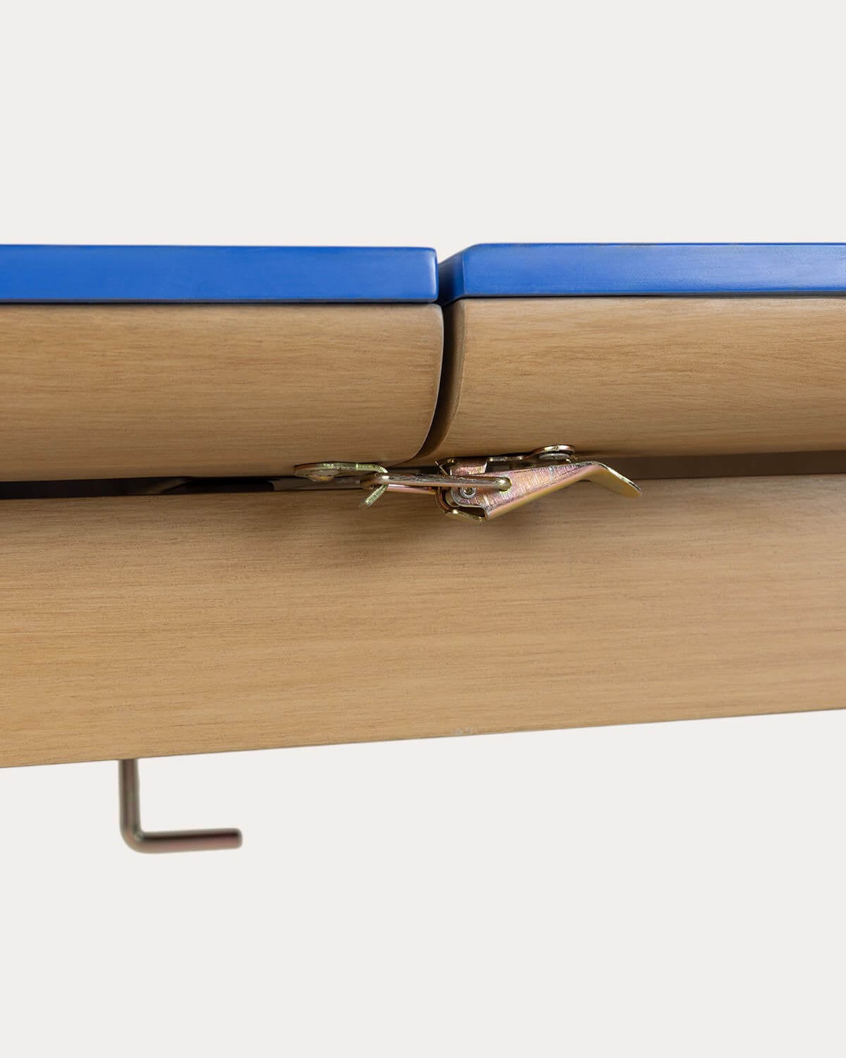 Ausziehbarer Rechteckiger Esstisch in Zementoptik mit Fliesen-und Akazienholz-Optik (225–330 x100 cm) Ubel, Galeriebild 9