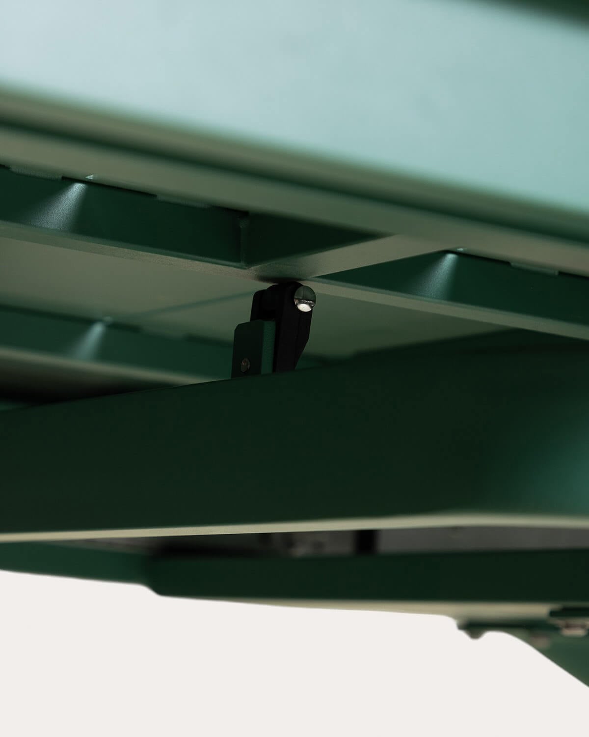 Ausziehbarer Rechteckiger Aluminium-Gartentisch (180-240x90 cm) Kelsey, Galeriebild 9