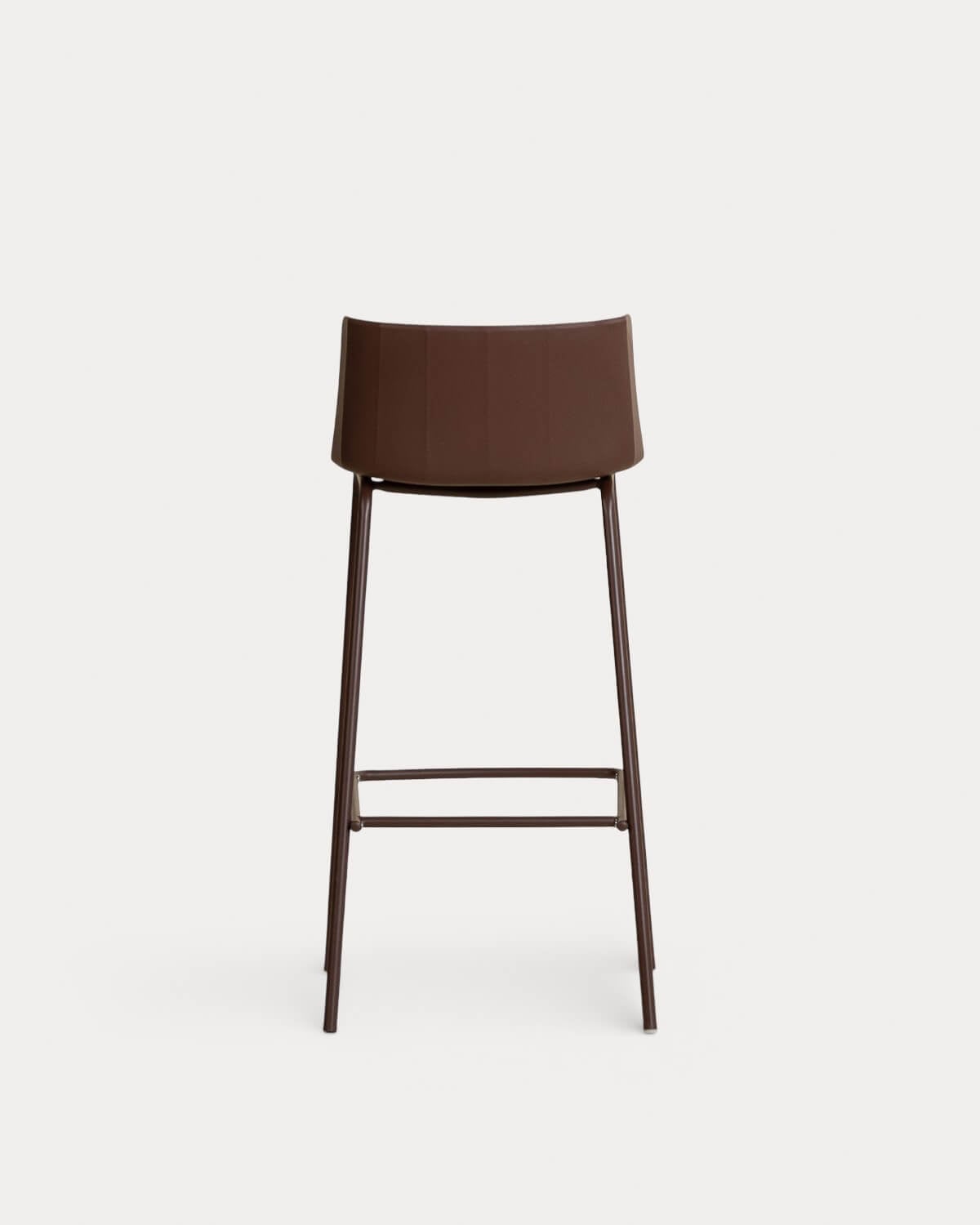 Hoher Outdoor-Barhocker 75 cm aus Polypropylen und Metall Meivy, Galeriebild 5