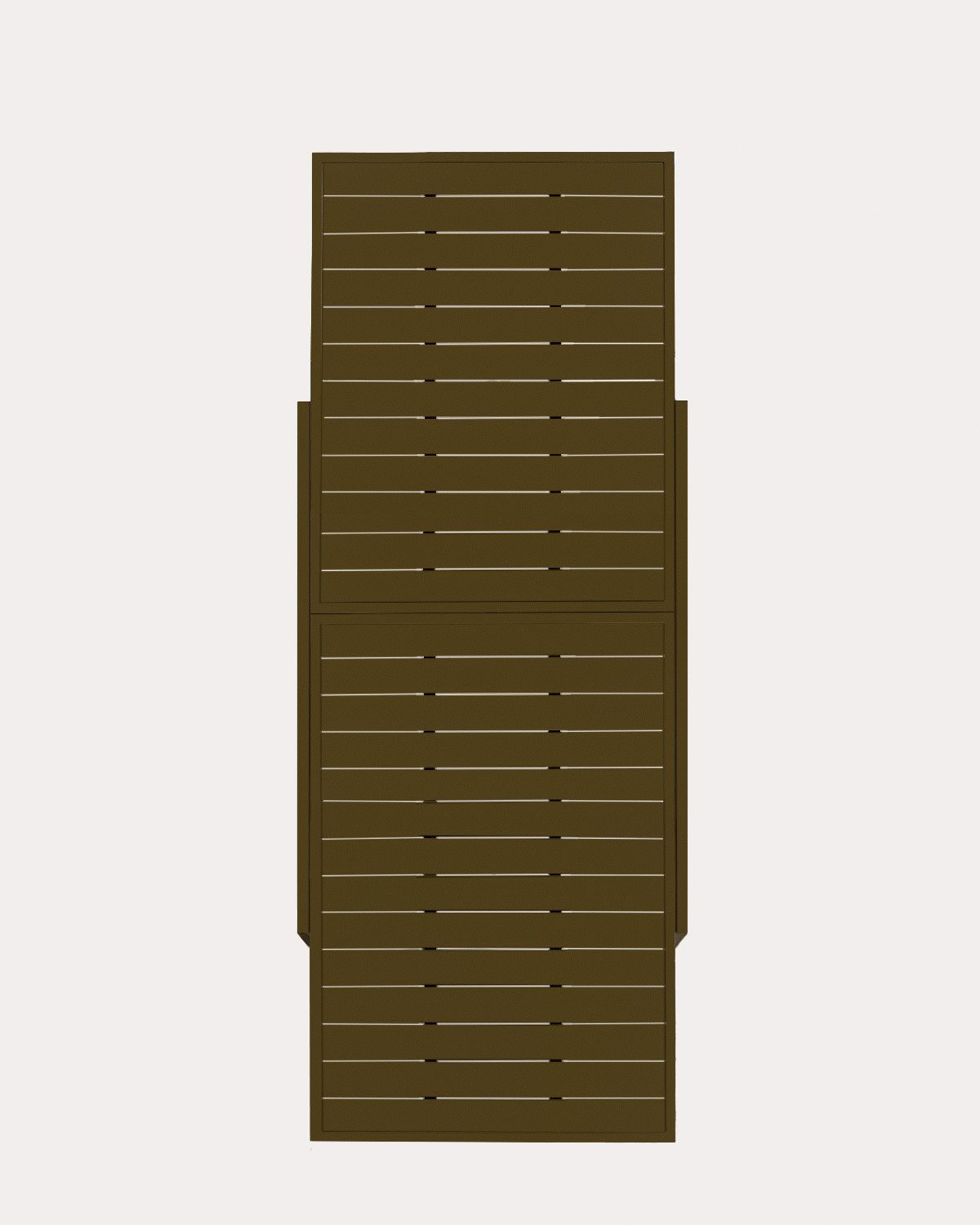 Ausziehbarer Rechteckiger Aluminium-Gartentisch (136-265x100 cm) Seila, Galeriebild 6