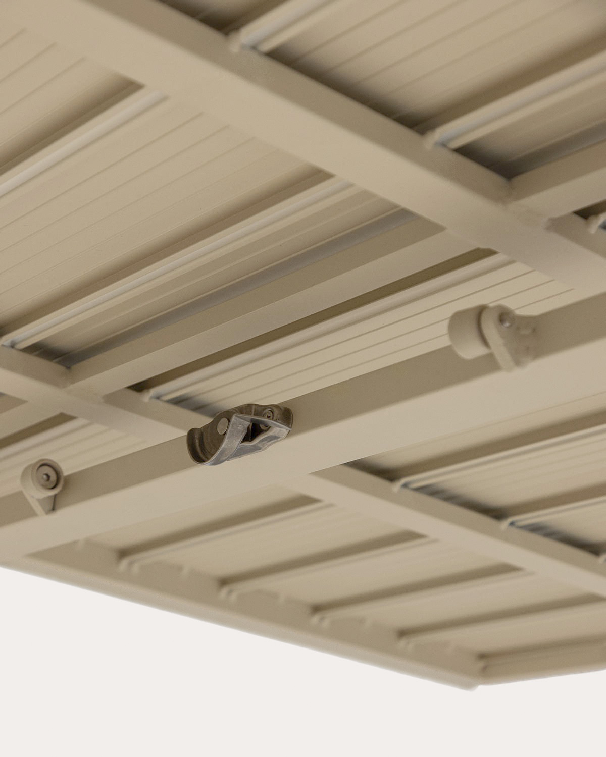 Ausziehbarer Rechteckiger Aluminium-Gartentisch (135-265x100 cm) Seila, Galeriebild 7