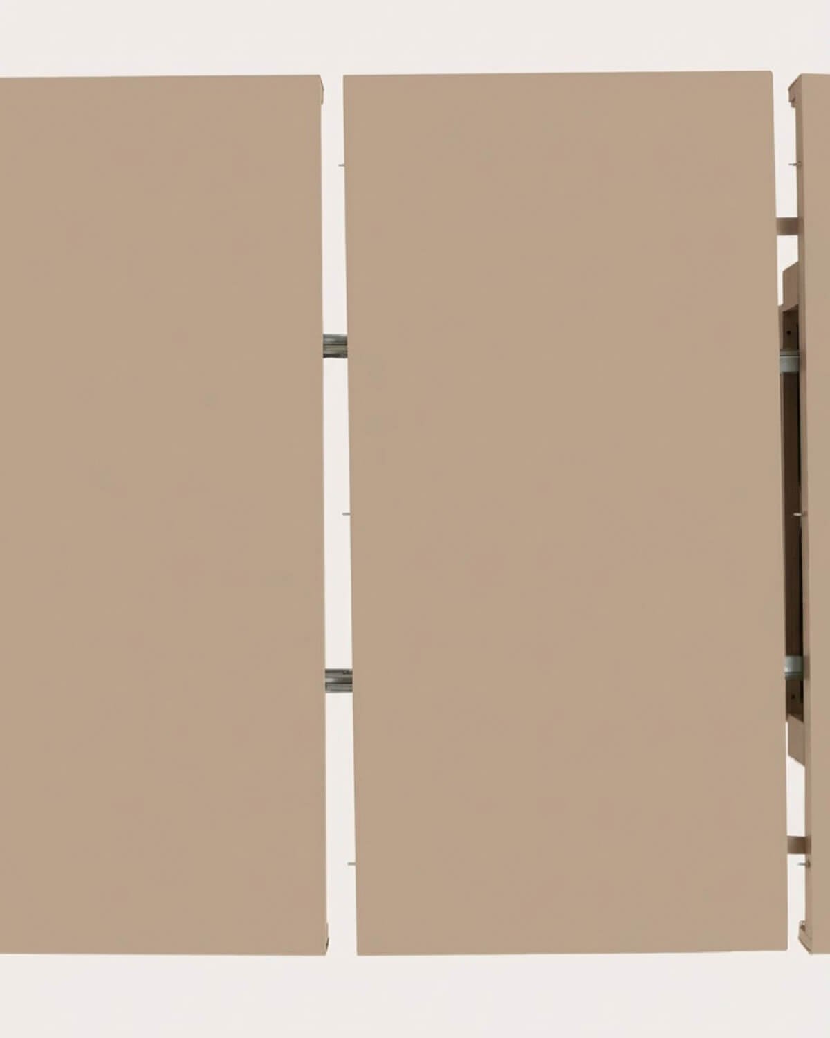 Ausziehbarer Runder Aluminium-Gartentisch (Ø120-240x120 cm) Beca, Galeriebild 9