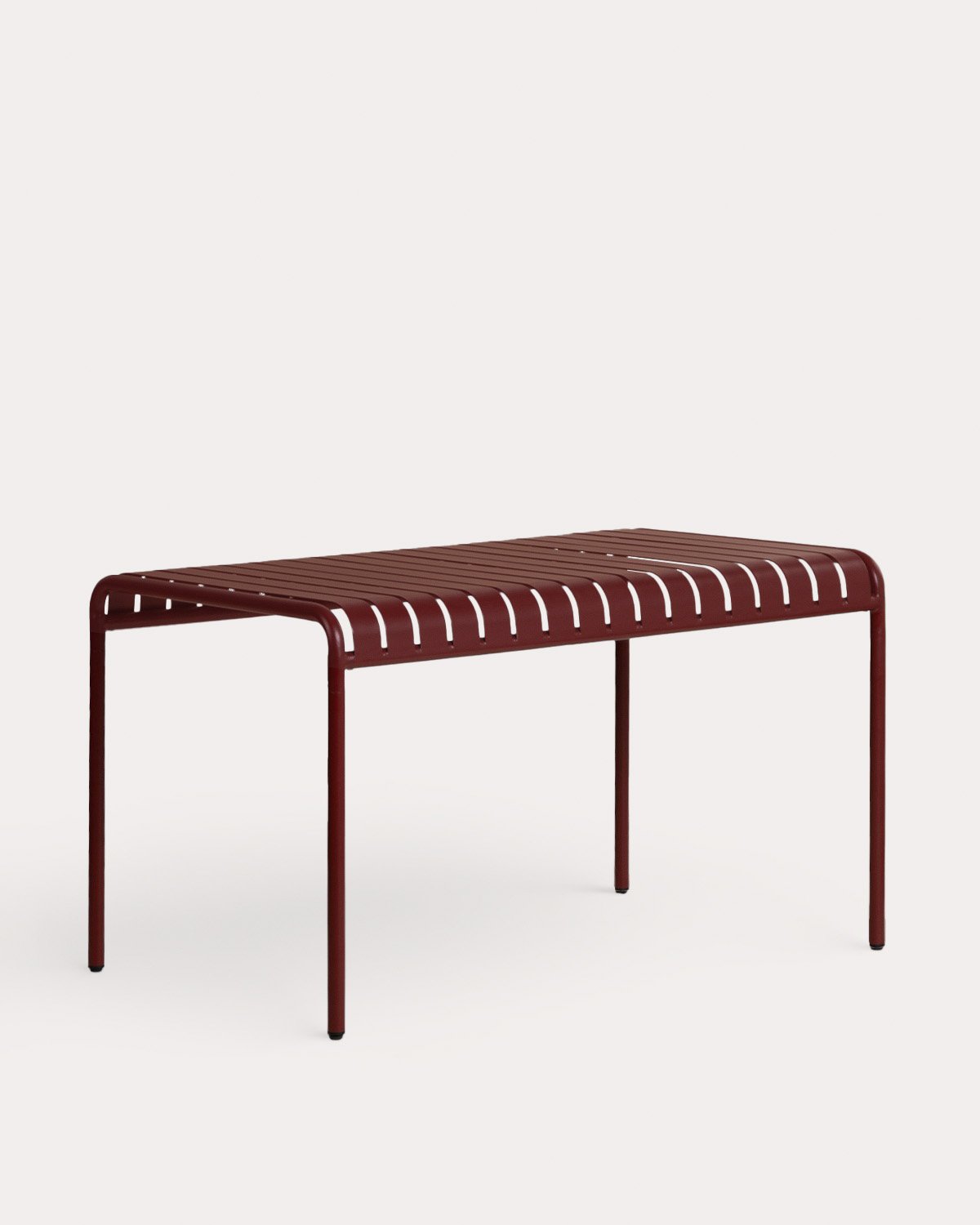 Rechteckiger Metall-Gartentisch (130x80 cm) Tavo, Galeriebild 1