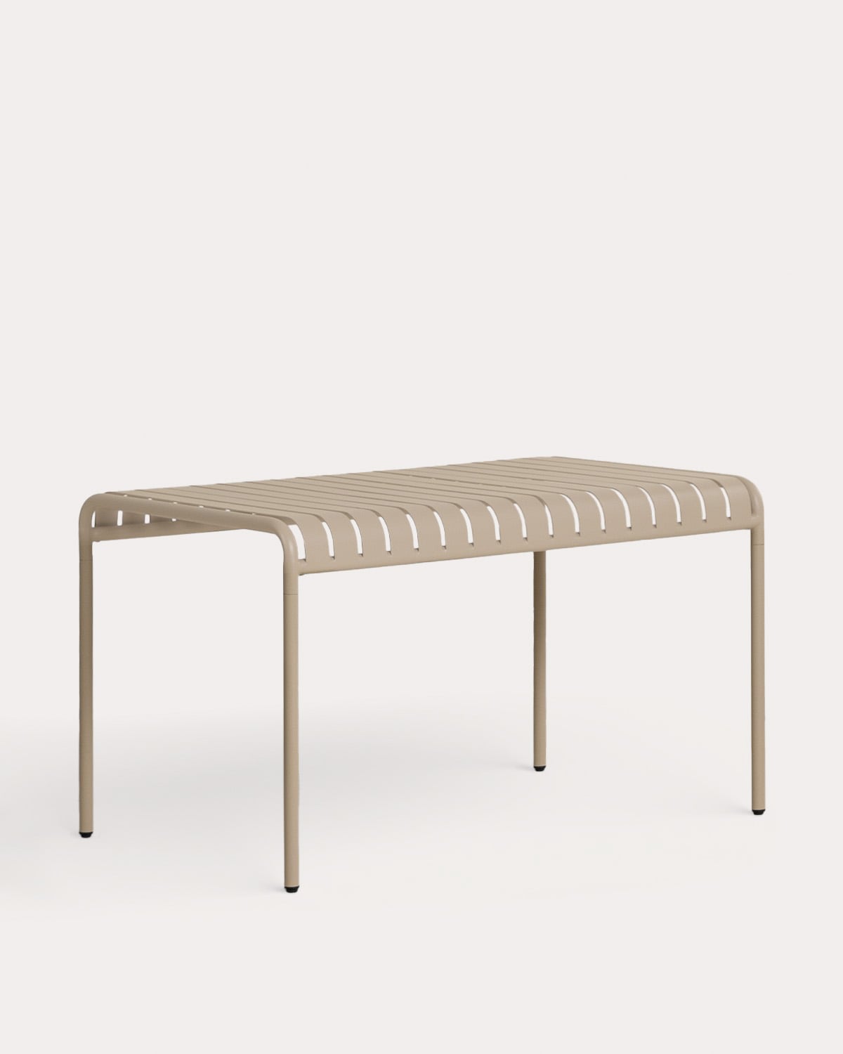 Rechteckiger Metall-Gartentisch (130x80 cm) Tavo, Galeriebild 1