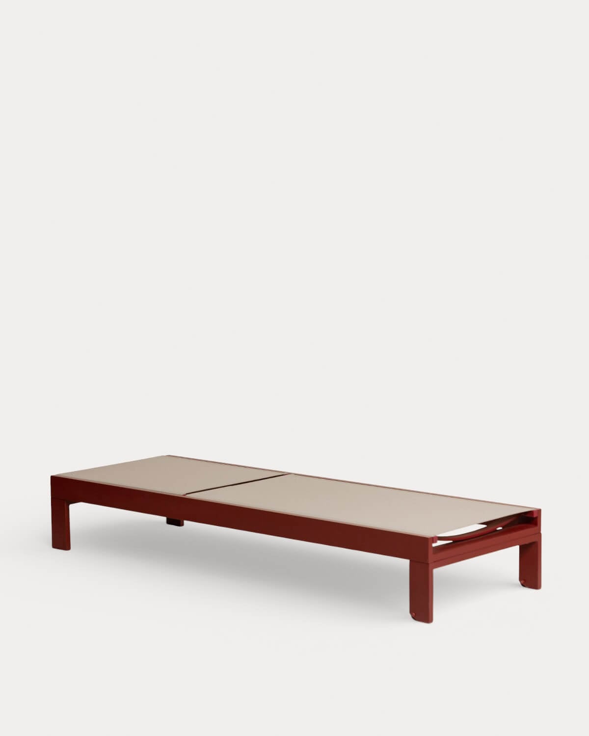 Verstellbare Sonnenliege aus Aluminium und Stoff Neu Kreta, Galeriebild 4