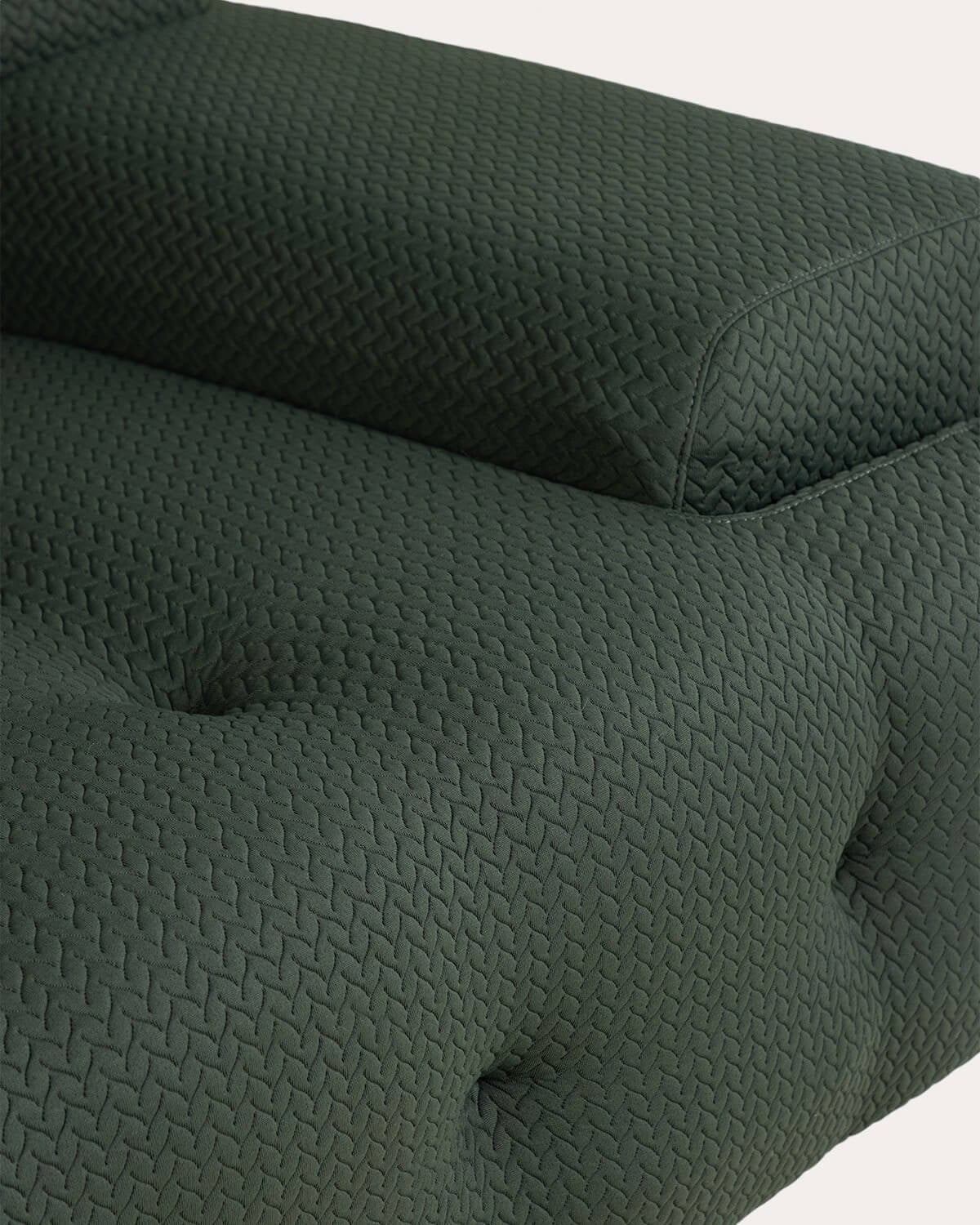 Vakuumverpacktes Modulares Sofa, 3-Teilig, bestehend aus 2 Eckmodulen und einem Mittelmodul Bezogen mit Gewebe Nahual, Galeriebild 8