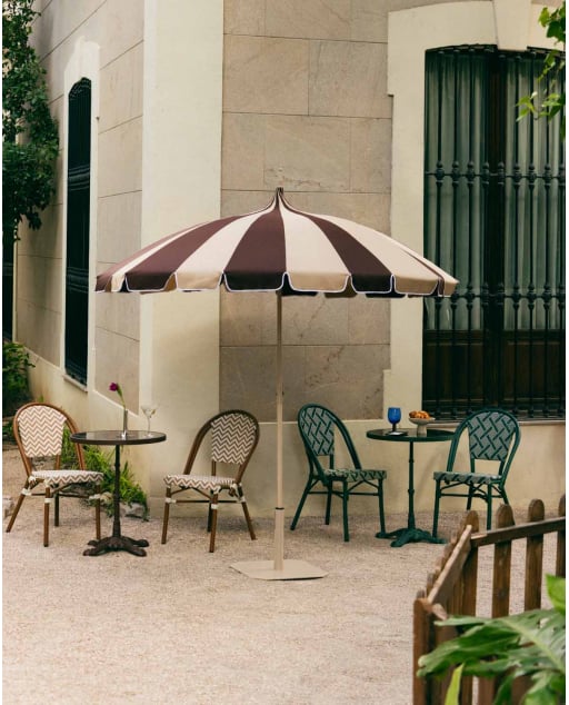 Garten- und Terrassenschirm (Ø210 cm) Xabi