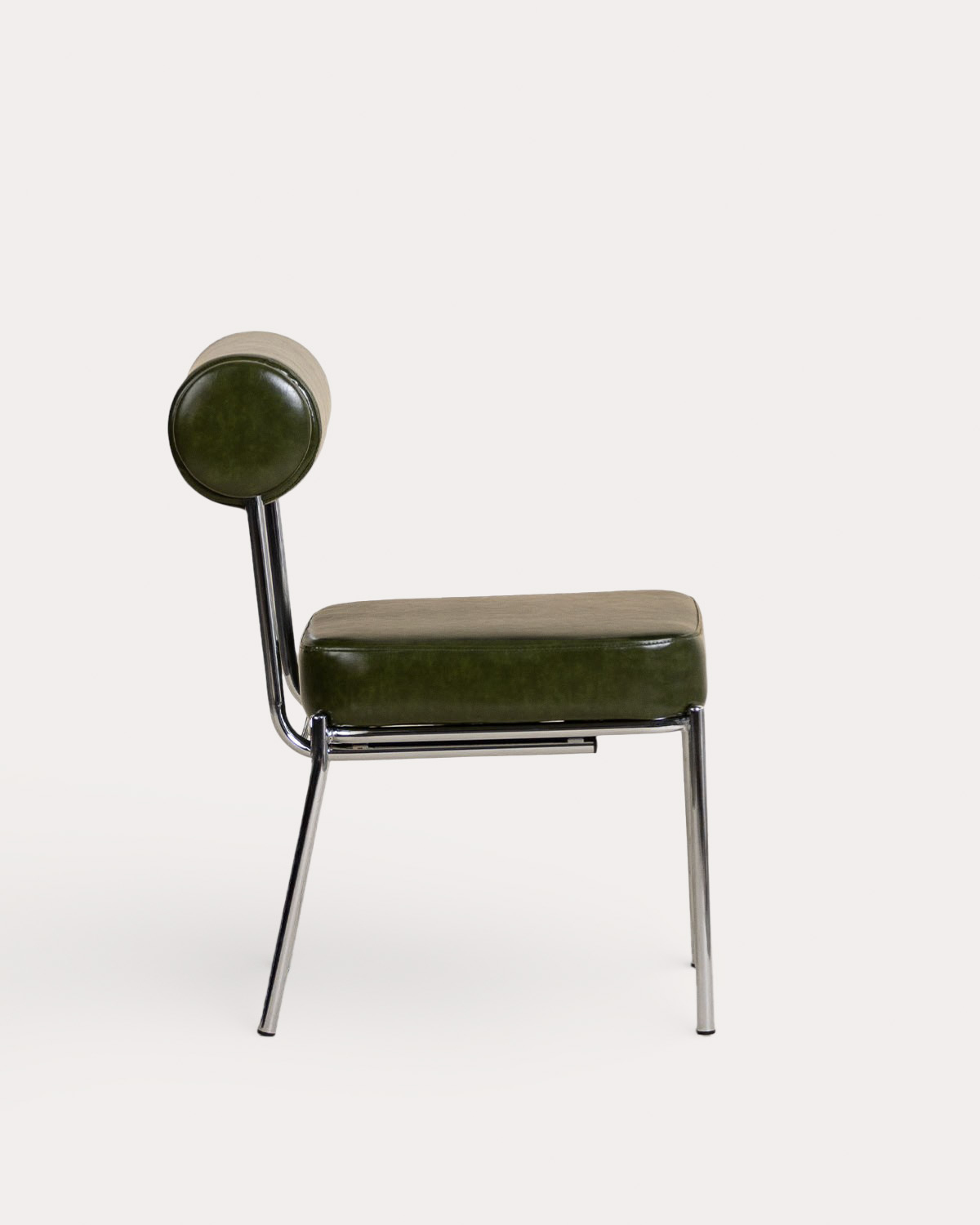 Esszimmerstuhl Elin aus Kunstleder und Metall , Galeriebild 2