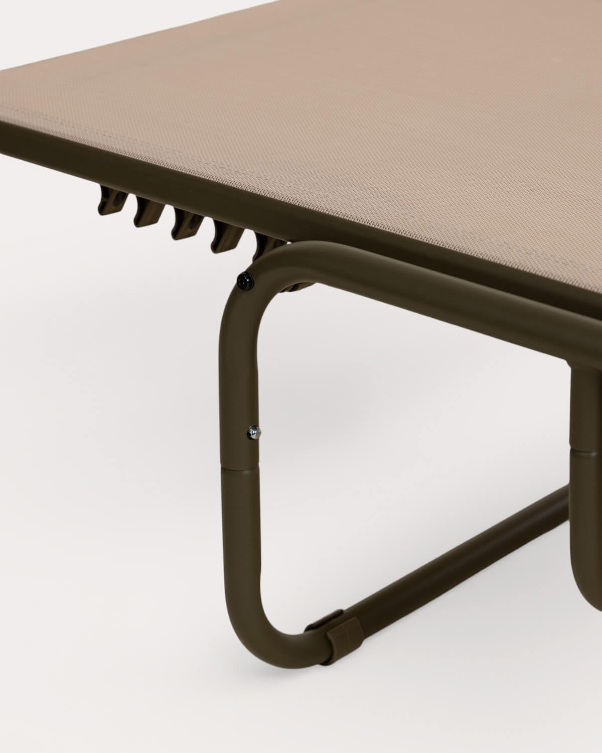 Liegestuhl aus Metall und Stoff Ohiane, Galeriebild 6