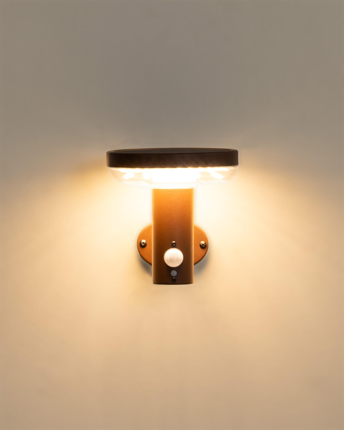 LED-Solar-Wandleuchte für den Außenbereich aus Metall Sulivan, Galeriebild 5