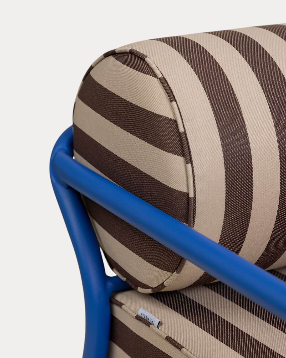 Gartenmöbelset mit 2-Sitzer-Sofa, 2 Sesseln und Couchtisch aus Metall und Stoff Mitha, Galeriebild 5