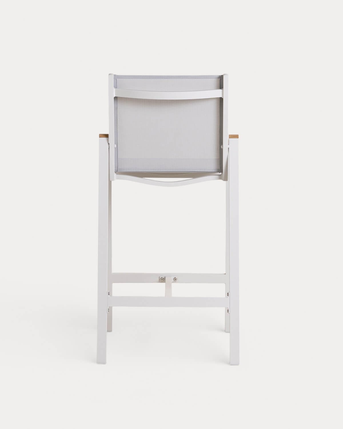 Packen Sie 4 Hohe Aluminium-Außenhocker (74,5 cm) Korce, Galeriebild 3