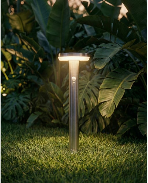 Outdoor-LED-Solarleuchte aus Metall Sulivan