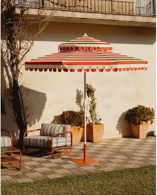 Garten- und Terrassenschirm (Ø265 cm) Hisado