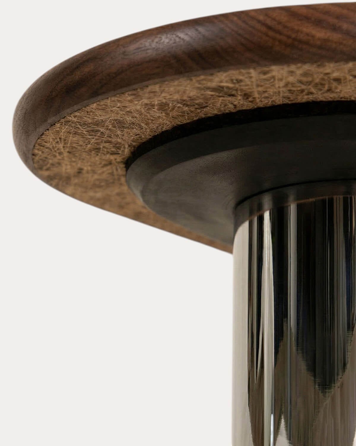 Ovale Metall-Beistelltisch Lahuga, Galeriebild 5