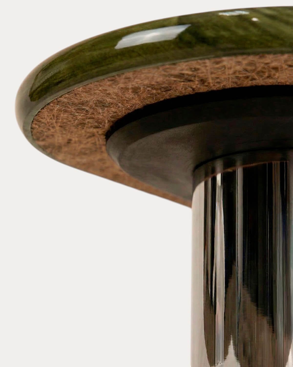 Ovale Metall-Beistelltisch Lahuga, Galeriebild 4