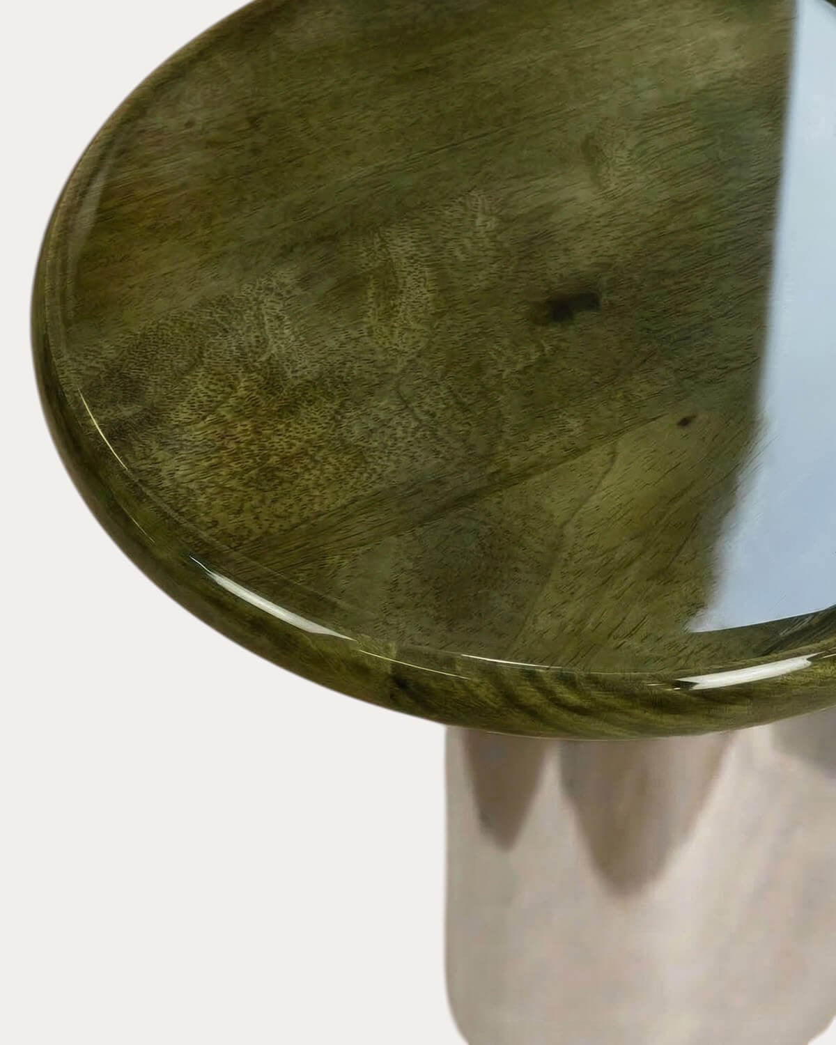 Ovale Metall-Beistelltisch Lahuga, Galeriebild 5