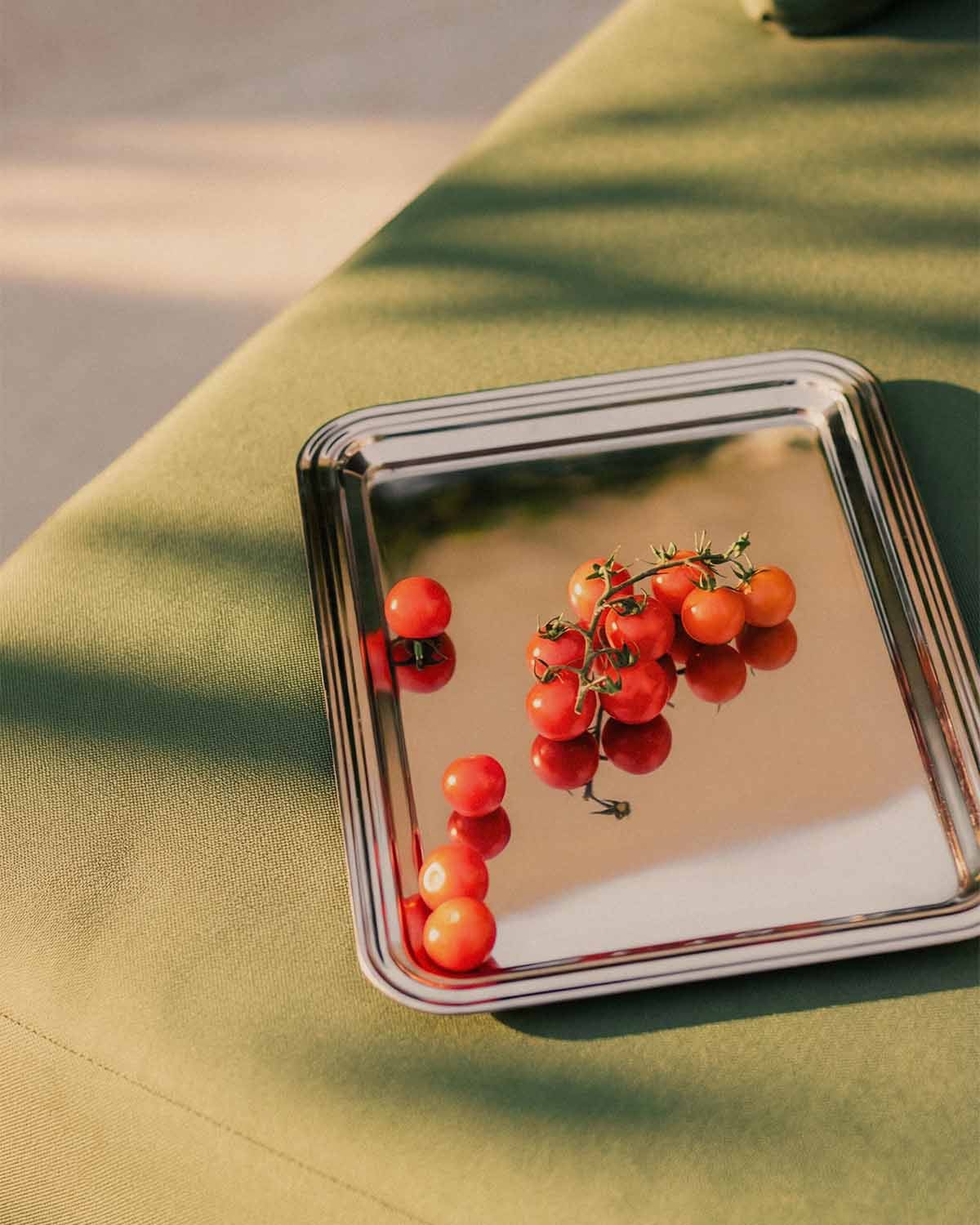 Doppel-Sonnenliege aus Eukalyptusholz und Stoff Edvard, Galeriebild 7